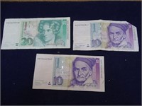 Vintage / Antique Foreign Bank Notes