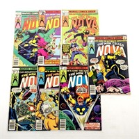 7 35¢-40¢ Marvel The Man Called Nova Comics