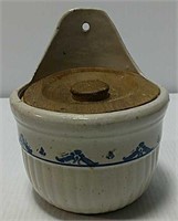 Nice stoneware salt box