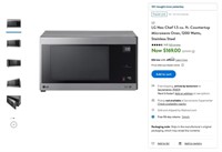 C933  LG 1.5 cu. ft. Countertop Microwave