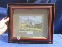 framed and matted print Robertson