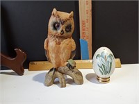 Ardalt Owl,  Veneto Flair Numbered Egg