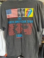 1989 Rolling Stones North American tour T-shirt