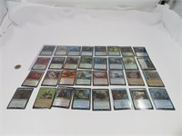 32 cartes Magic The Gathering rare et mystic rare