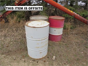 (3) 45 GALLON DRUMS (OFFSITE)