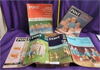 8 VTG. 1960'S POST MAGAZINES