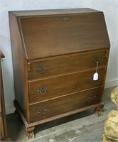 Small Chippendale Style Drop Front Desk