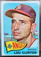 1965 Topps Lou Clinton #229 Los Angeles Angels