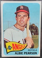 1965 Topps Albie Pearson #358 Los Angeles Angels