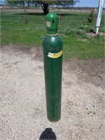 Compressed Oxygen Welding Gas Cylinder Tank Full