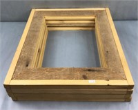 4 identical size wooden frames