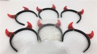 Lot of 6 promotional Bacardi head bands.