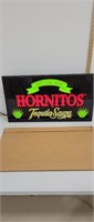 15x28 Lighted Hornitos Tequila Sauza bar sign