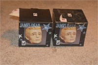 2 JAMES DEAN MUGS IN BOXES