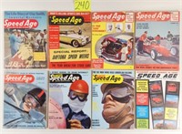 1955-57 Speed Age Magazines