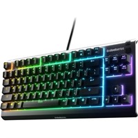 SteelSeries Apex 3 TKL RGB Gaming Keyboard for PC,