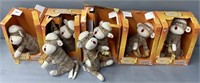 Spanky the Monkey Toy Lot Collection w/ Boxes