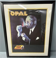 Large Opal Cigar Advertising Print