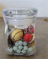 Jar of Jewelry, Tokens  & More