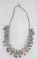 Aurora Borealis Crystal & Rhinestone Necklace