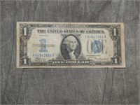 1934 $1 SILVER Certificate Funny Back