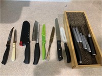 Kitchen Knives with Holder
