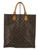 Louis Vuitton Monogram Sac Plat Tote Handbag