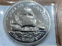 1979 Cdn Silver Dollar -Griffon