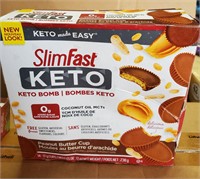 Slim-Fast Keto Bomb S14x17g Peanut butter cups