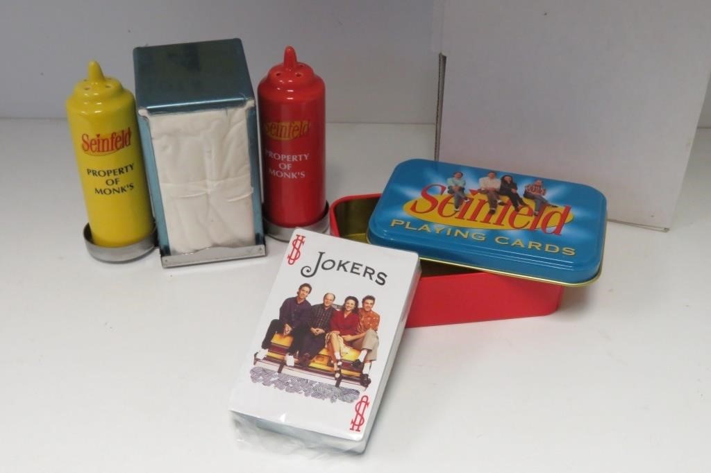 New Seinfeld Cards- Salt & Pepper Set