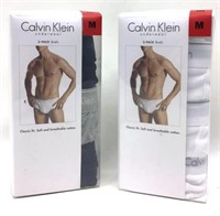 (6) Med Men’s Calvin Klein Briefs