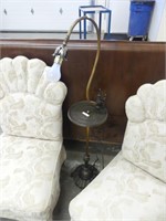 ANTIQUE CAST BASE FLOOR LAMP