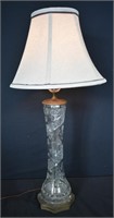 Cornflower Crystal Trilight  Table Lamp