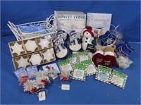 Christmas Decor, Ornaments, Decorative Boxes,