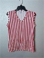 Vintage 1970s Sleeveless Striped Shirt