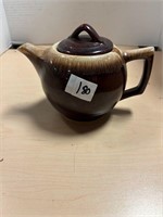 Mccoy brown stoneware teapot