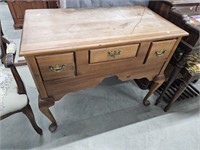 Queen Anne style lowboy with dovetailed drawers