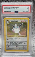 1999 Pokemon Jungle Wigglytuff - Holo PSA 7