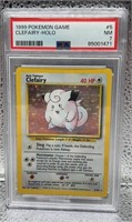 1999 Pokemon Game Clefairy - Holo PSA 7