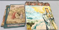 2 Tapestries Textile Lot