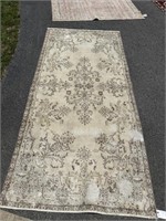 Oushak Handmade Rug 3'10" X 8'2"