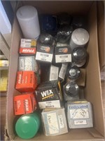 Huge Box full of Assorted Oil Filters