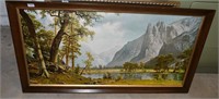 Yosemite Valley Print by Albert Bierstadt