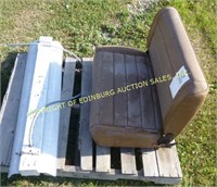 JEEP C-J REAR SEAT & FLUORESCENT LIGHT