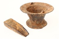 Early Bronze Mortar and Pestle,