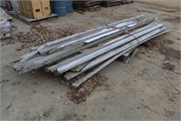 Pallet Of Assorted Treated 2 x 4, Lengths Vary