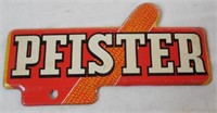 Pfister license plate topper