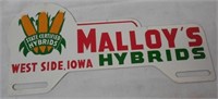 Mallot's Hybrids license plate topper