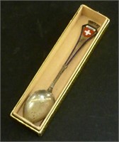 Antique .800 Silver Swiss Spoon