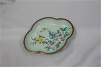 A Vintage Chinese Enamel Tray